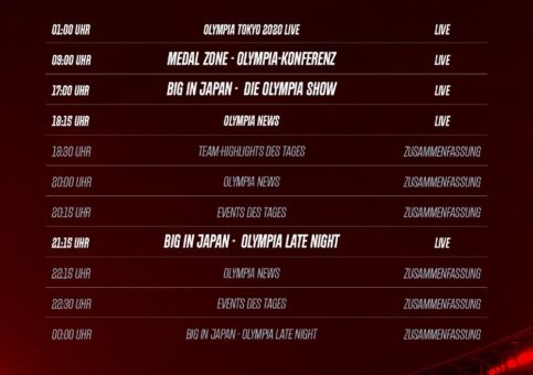 Mit neuester Technologie zum perfekten Olympia-Erlebnis: Discovery und Eurosport präsentieren Planung für Tokyo 2020