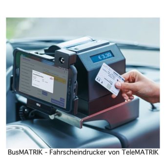 Standard, Anpassung, Entwicklung: GeBE Thermodrucker für OEM im öffentlichen Verkehr