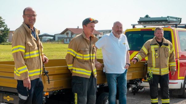 Humbaur räumt auf – der goldene HTK geht zur Spende an die Feuerwehr Berchtesgaden