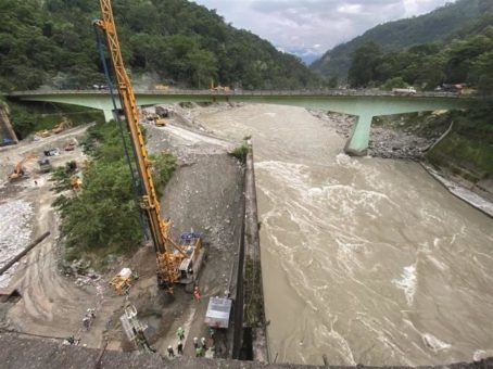 Strom aus Wasserkraft: Bauer am indischen Teesta VI Hydro Electric-Projekt beteiligt