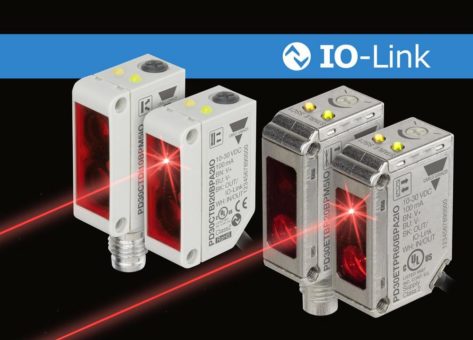 Carlo Gavazzi erweitert Funktionalität von IO-Link-Lichtschranken