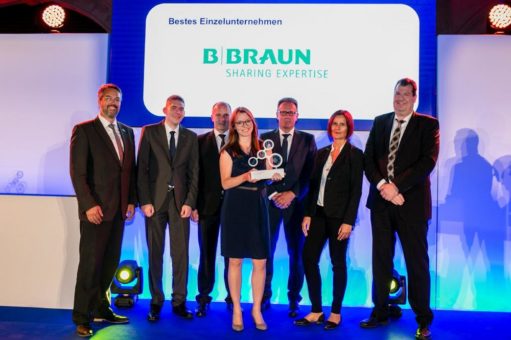 B. Braun und Dr. Meinrad Lugan mit GS1 Healthcare Award ausgezeichnet