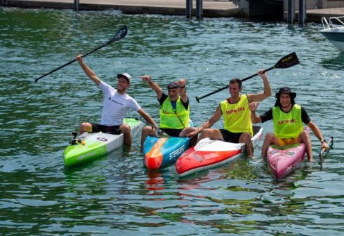 Stand Up Paddle Challenge: Dario Aemiseggers Rekord ist geknackt!