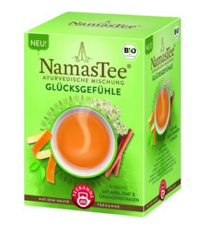 Achtsamkeit aus der Teetasse: NamasTee® aus dem Hause TEEKANNE