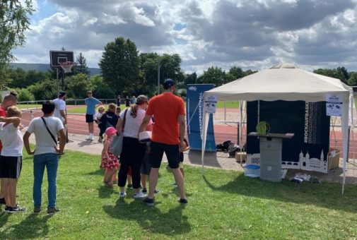 Olympische Disziplin 3×3 auf dem Freiplatz der SGK Basketball