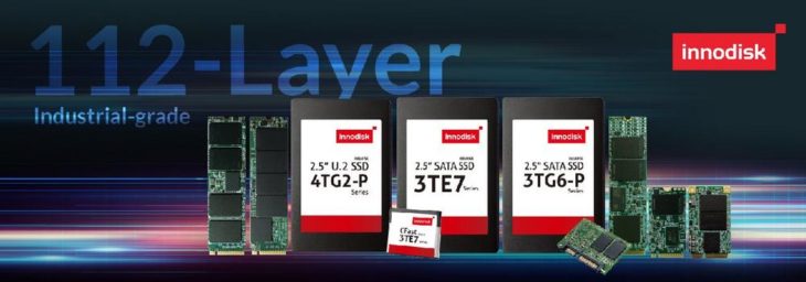 Industrietaugliche 112-Layer 3D TLC SSDs von Innodisk