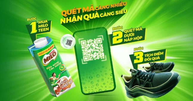 QR-Codes in Verschlusskappen: Nestlé Vietnam adressiert Gen Z mit „One Cap, One Code“-Lösung von SIG