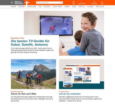 Relaunch: Stiftung Warentest baut test.de mit Digitas Pixelpark weiter aus