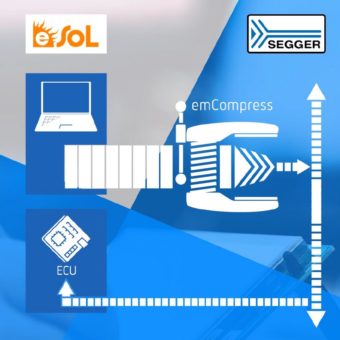 eSOL lizenziert SEGGER emCompress zur Beschleunigung von Firmware-Updates im Automobilbereich
