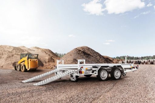 Baumaschinentransport erster Klasse