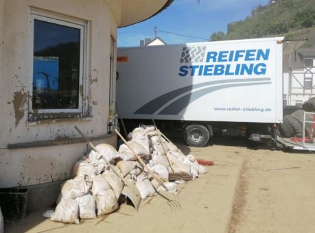 „Reifen Stiebling“ hilft dort, wo Hilfe dringend benötigt wird