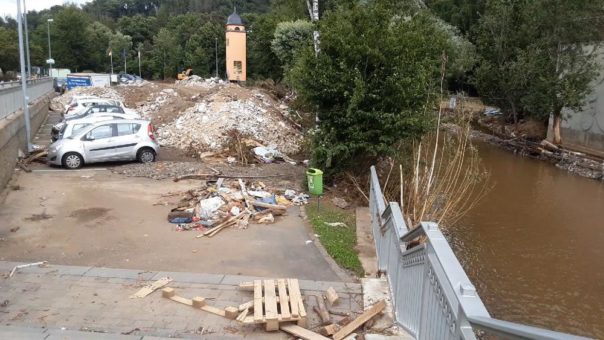 Eifel-Hilfsaktion vom Wildpark Müden für die Flutopfer