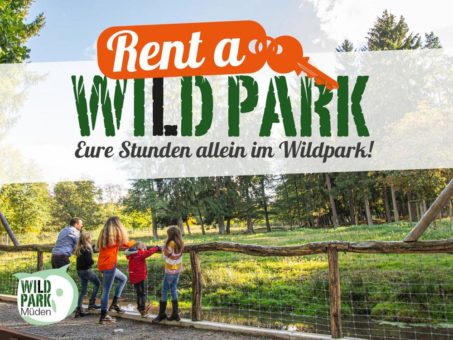 Rent a Wildpark – Eure Stunden allein im Wildpark Müden