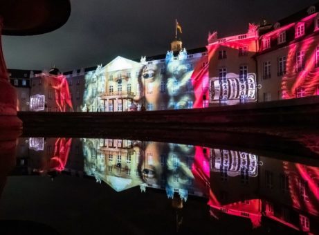 DAS SCHLOSSLICHTSPIELE Light Festival bringt Leben in die Karlsruher City