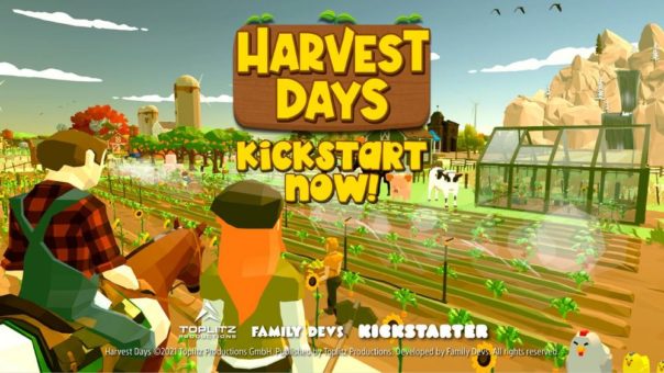 Harvest Days – das liebevoll gestaltete Sandbox-Spiel ist jetzt auf Kickstarter