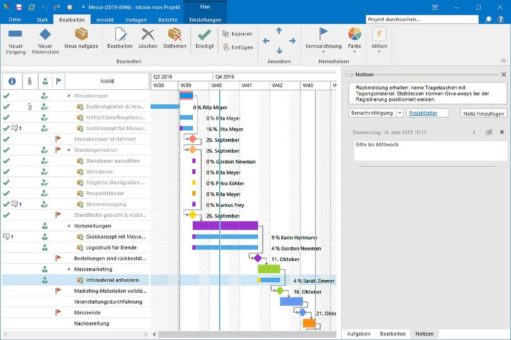 Projektmanagement-Software: InLoox 10.2 verfügbar – vereinfachte Kommunikation und beschleunigtes Arbeiten in Projekten