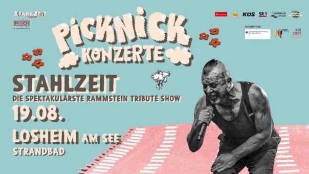 Neuzugang bei den Picknick Konzerten am Stausee Losheim: STAHLZEIT – Die spektakulärste RAMMSTEIN Tribute Show!  ­  ­