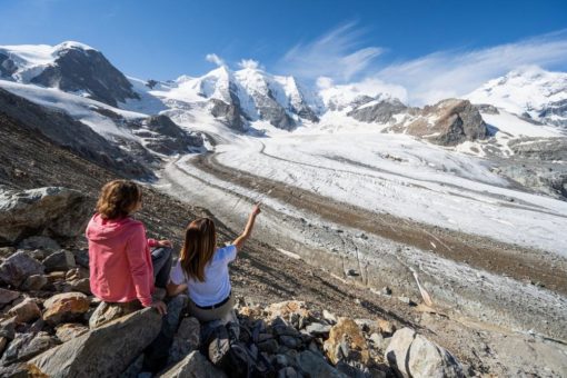 Neuer Glacier Experience Trail auf der Diavolezza