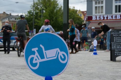 Klimaprotesttour „Ohne Kerosin nach Berlin“ macht Station in Rostock