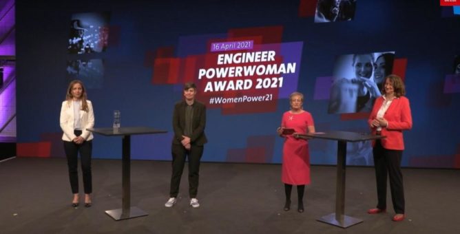 Kathrin Rüschenschmidt gewinnt den Engineer Powerwoman Award 2021