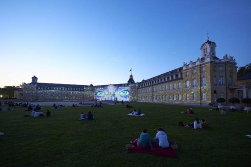 Halbzeit beim SCHLOSSLICHTSPIELE Light Festival in Karlsruhe