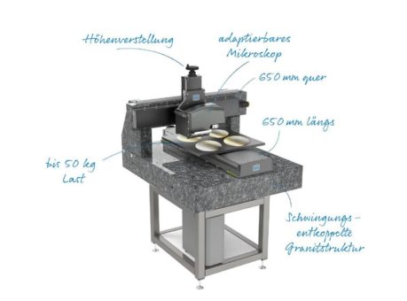 Automatisierte Wafer-Inspektion großer & schwerer Proben