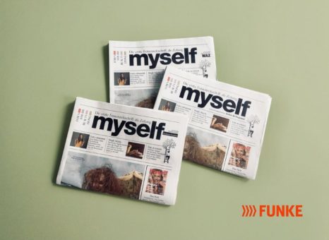 „myself“ bringt erste Frauenzeitschrift als Zeitung heraus