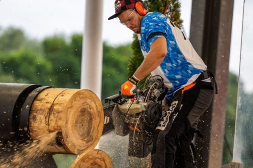 Kampf um die TIMBERSPORTS® Krone in München