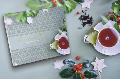 Wärmt das Herz und verzaubert die Sinne: der neue Tea Chocolate Adventskalender der Lauenstein Confiserie