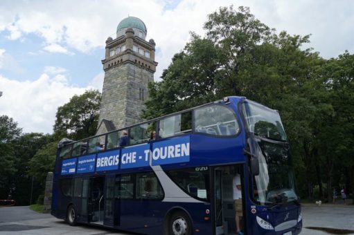 Cabriobusfahrten in/ab Remscheid am 8. August