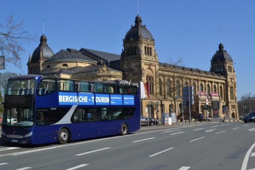 Bergische Rundfahrt am Freitag mit dem Doppelstock-Cabriobus