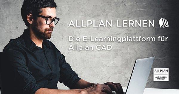 E-Learningplattform für Allplan CAD: Frisches Design trifft auf klare Struktur