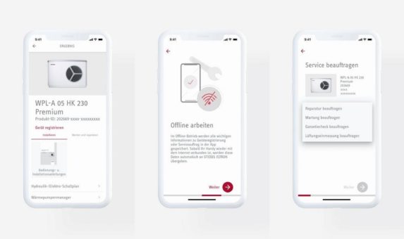 Wärmepumpen-Service-App von Stiebel Eltron