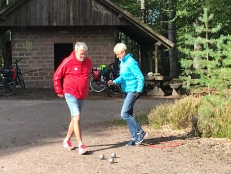 Boule & Bike is cool – Mit dem Fahrrad zum höchsten Bouleplatz der Pfalz