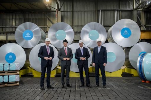 bluemint® Steel: thyssenkrupp Steel startet Produktion von Stählen mit verminderter CO2-Intensität