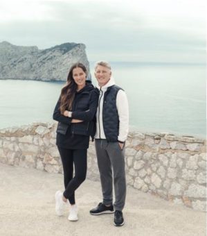 Ana Ivanović und Bastian Schweinsteiger feiern mit BRAX und Mode von Feucht