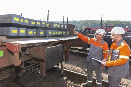 Meilenstein erreicht – Erster CO2-armer Stahl von Saarstahl Ascoval im Saarland eingetroffen!