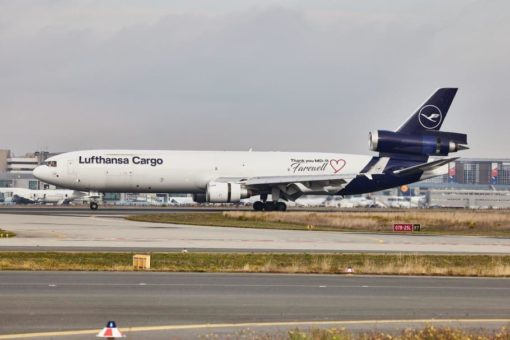 Die letzte MD-11F verlässt Lufthansa Cargo