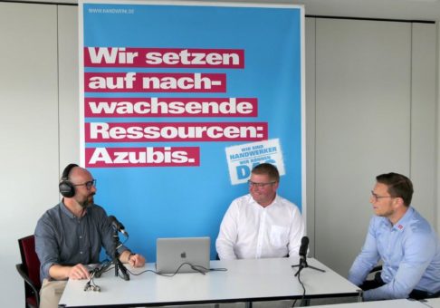 Podcast-Talk über Ausbildung