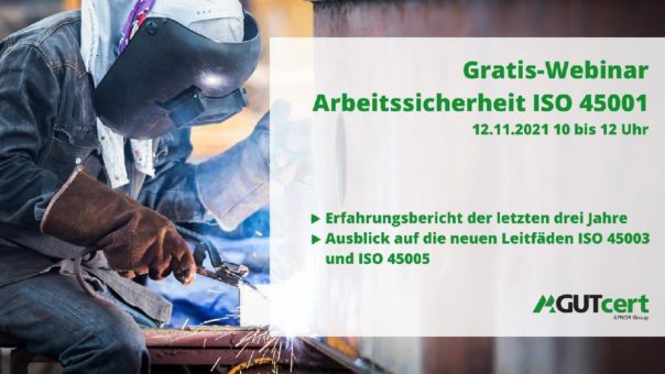 Drei Jahre ISO 45001: Ein Webinar