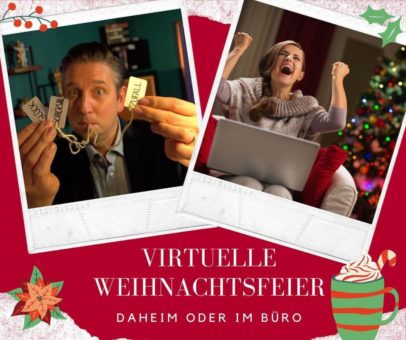 Virtuell feiern: Die diesjährige Weihnachtsfeier gemütlich auf der Couch oder im Büro verbringen