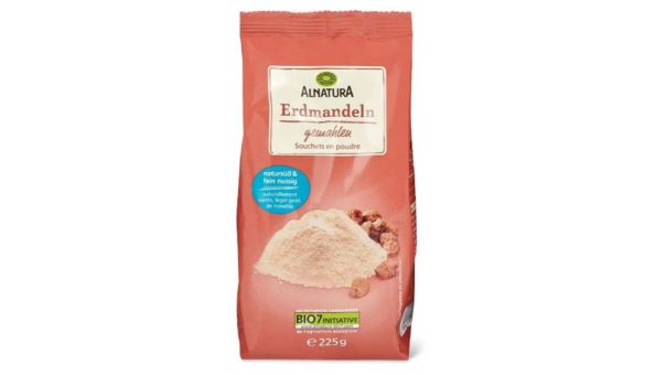 Rückruf Alnatura Erdmandeln, gemahlen (225g)