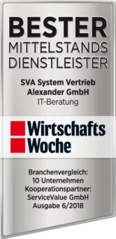 Zum drittem Mal in Folge: SVA ist „Bester Mittelstandsdienstleister“