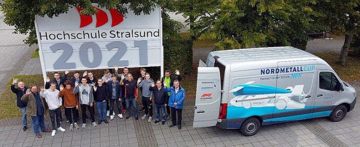 Die Hochschule Stralsund bereitet den E-CUP der „Formel 1 in der Schule“ vor