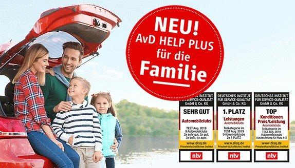 Jetzt neu: AvD jetzt mit leistungsstarker Familienmitgliedschaft