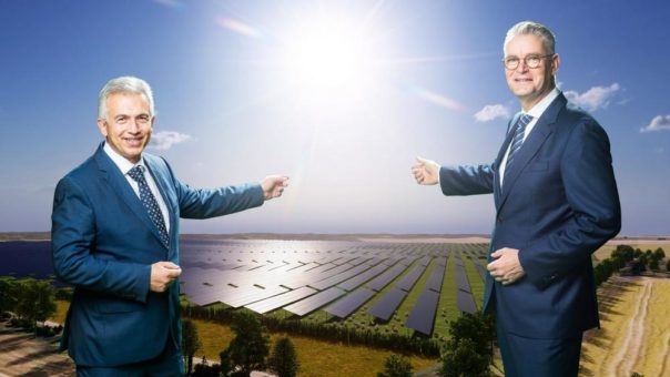 Mainova beteiligt sich an einem der größten deutschen Solarparks