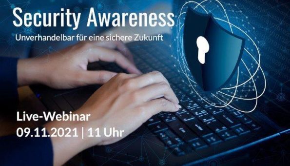 Security Awareness – Unverhandelbar für eine sichere Zukunft (Webinar | Online)