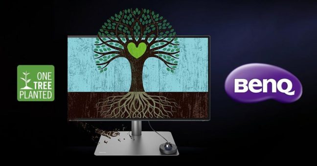 Durch den Wettbewerb „Inspired by Nature“ unterstützt BenQ die Initiative „One Tree Planted“