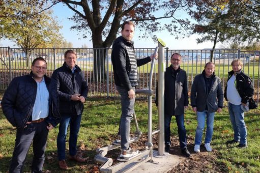 Neuer Outdoor-Bewegungspark: Fitness mit Blick auf die Xantener Südsee