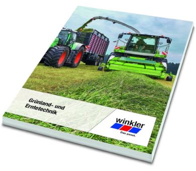 Neuer winkler Katalog „Grünland- und Erntetechnik“ erschienen